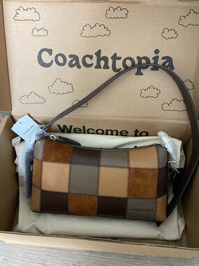 Coach Coachtopia Alter Ego Patchwork Leather Shoulder Bag in Brown